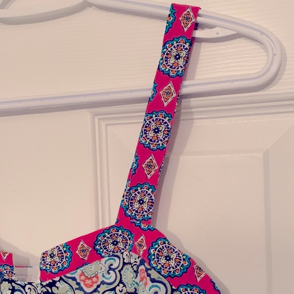 Millau patterned cropped top - Picture 4 of 6